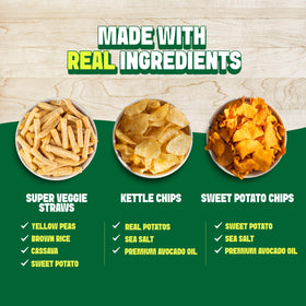 Jackson’s Mixed Snack Variety Pack lunchbox portions for easy grab-and-go.