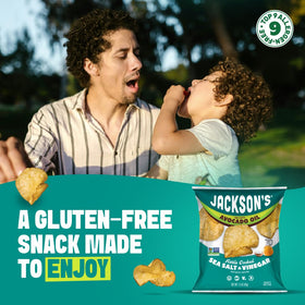 Jackson’s salt & vinegar kettle chips delivering tangy kick for sharing