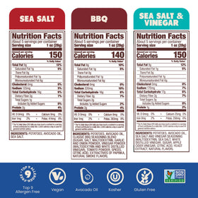 Jackson’s on-the-go pack, allergen-friendly chips convenient for travel and lunchboxes.