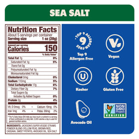 Jackson’s Super Veggie Straws avocado-oil cooked deliver bold flavor and clean ingredients.