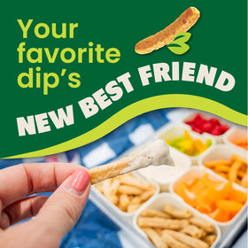 Jackson’s Cheddar Veggie Straws bag delivers bold plant-based flavor.