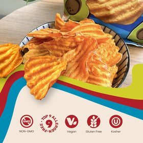 Jackson’s Wavy Chips ideal for dips and plate presentations.
