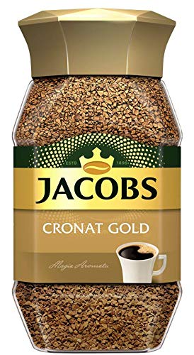 Jacobs Cronat Gold instant coffee pack-2, convenient two-pack for home or office.
