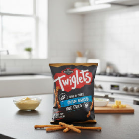 Jacob's Twiglets 12-pack display shown for easy stocking.