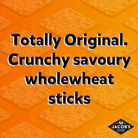 Jacobs Twiglets Original high in fibre for a satisfying bite.