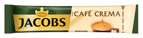 Jacobs Typ Café Crema cup steaming with rich crema aroma