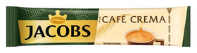 Jacobs Typ Café Crema cup steaming with rich crema aroma