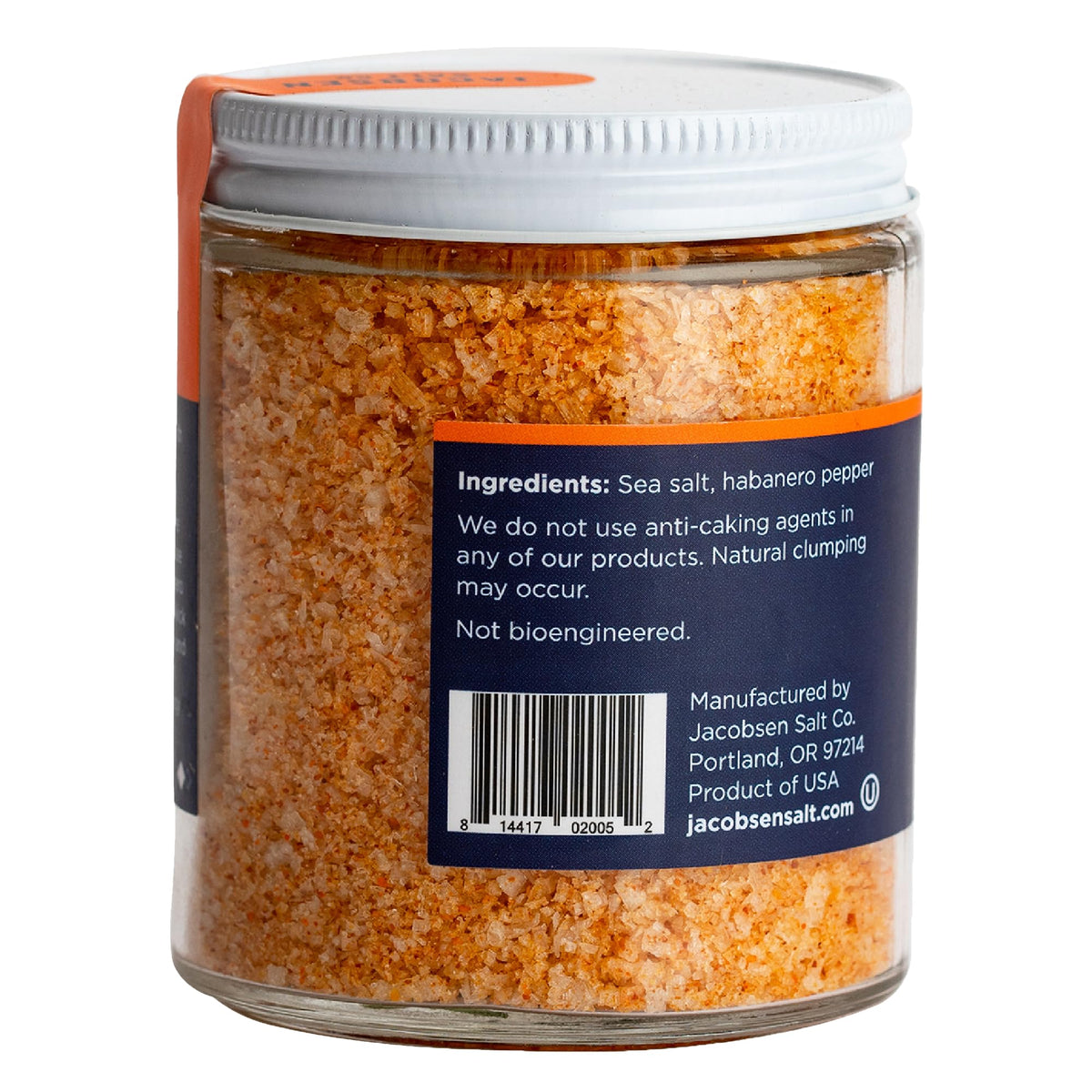 Jacobsen Habanero Salt jar with spices to enhance pork flavor