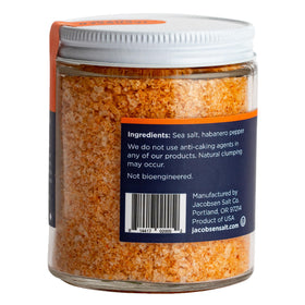 Jacobsen Habanero Salt jar with spices to enhance pork flavor