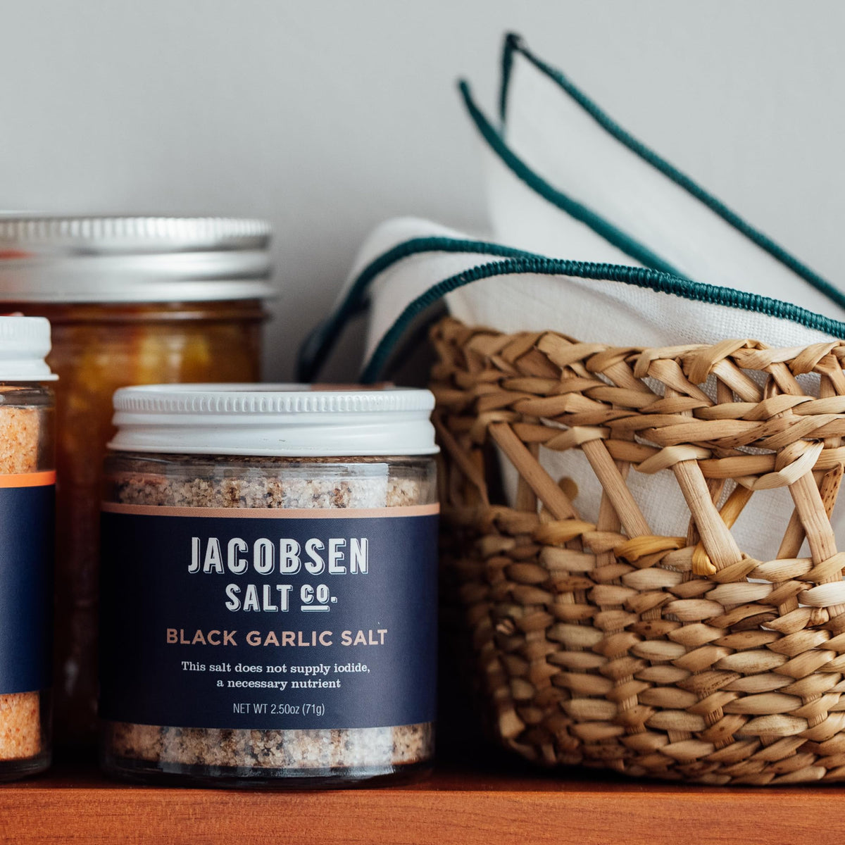 Jacobsen Salt Co. Coarse salt crystals deliver even brine for seasoning.