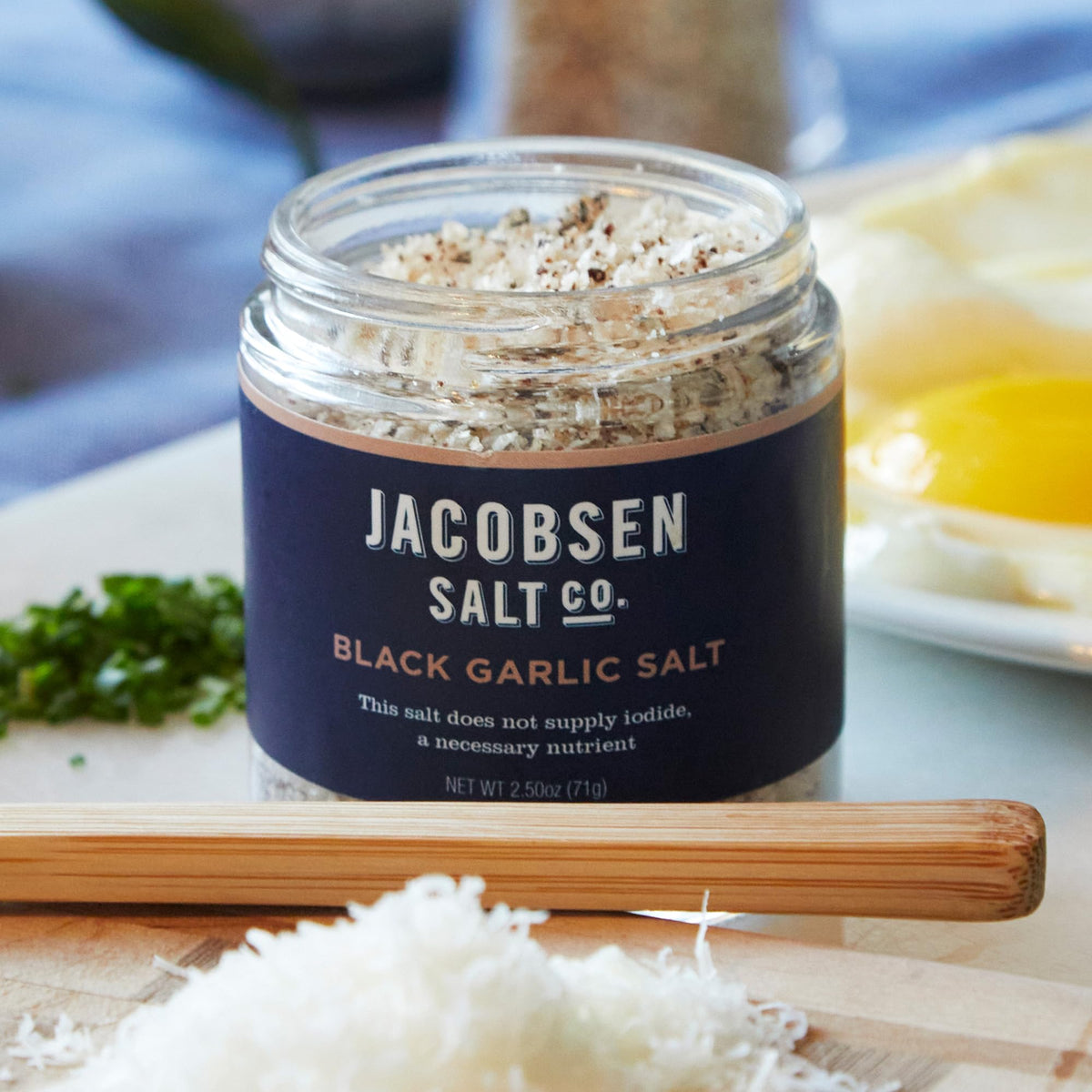 Jacobsen Salt Co. Kosher salt texture enables even seasoning and light brine.