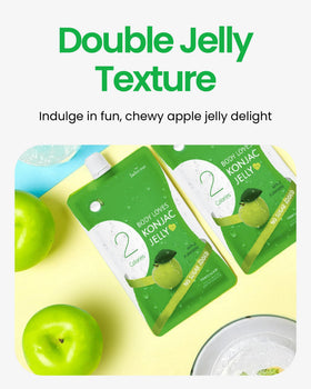 On-the-go Jadamsun Konjac Jelly Apple pouch for busy days