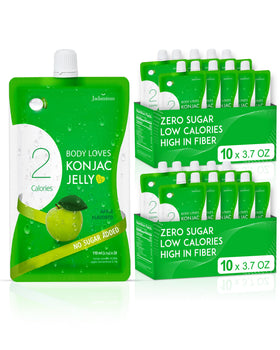 Jadamsun Konjac Jelly Apple packs front view for on-the-go snacking