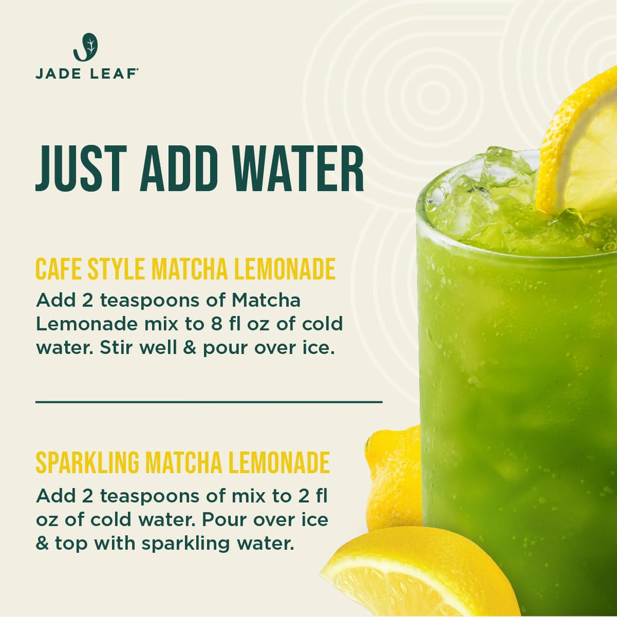 Powder close-up ready to dissolve in water for a refreshing lemonade