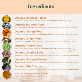 Jade Tea ginger root piece adds warming spice for comfort.