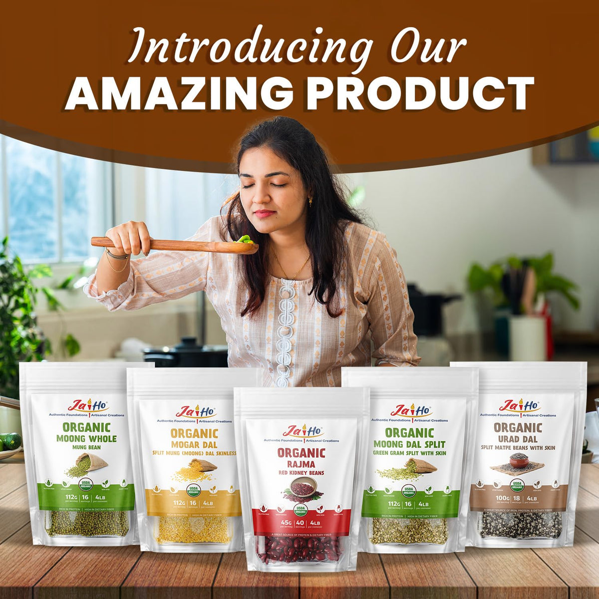 Jai Ho arrowroot powder smooth texture and neutral flavor for many recipes
