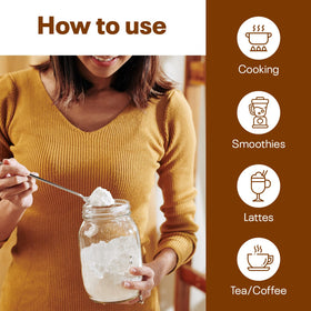Jai Ho arrowroot powder in a jar enhances gravies with a smooth body