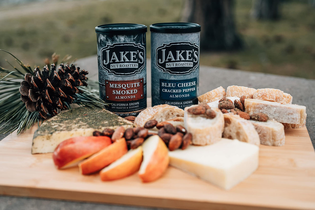 Jake's Nut Roasters peanut-free facility almond pack, safe for allergies.