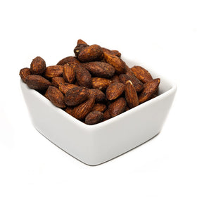 Jake's Nut Roasters small-batch roasting process highlights premium almonds