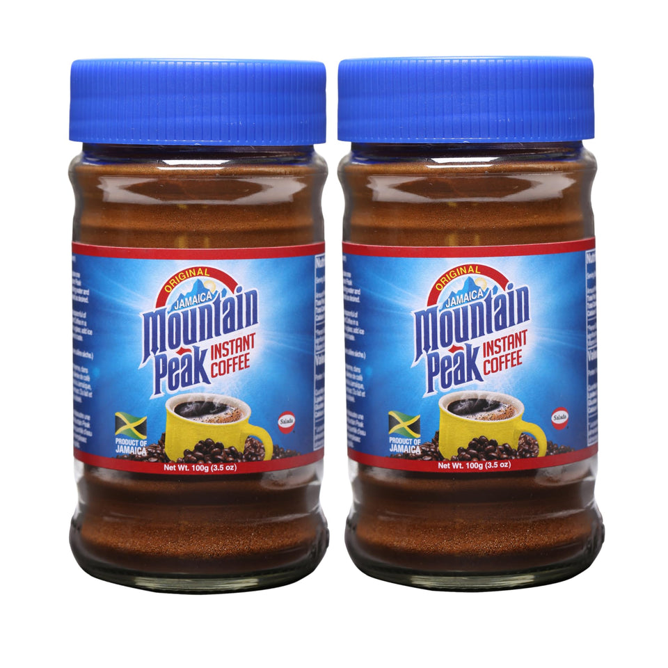 Jamaica Mountain Peak two-pack jars for convenient everyday use.