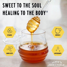 Jamie’s Hive to Table tea-honey pairing for tea