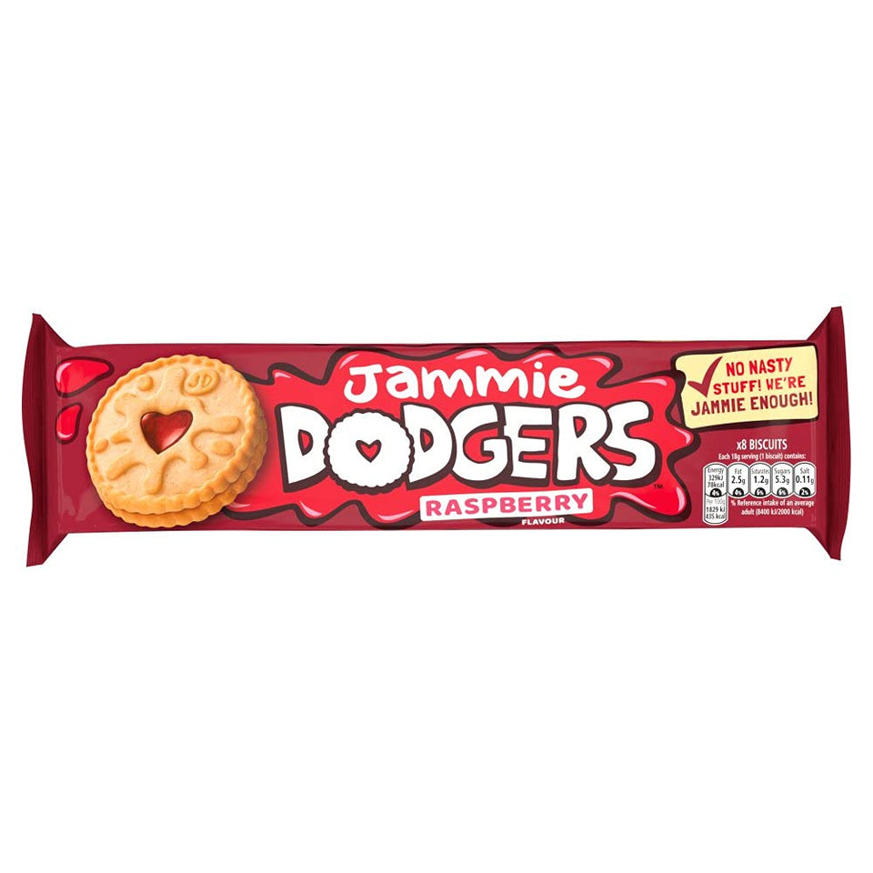 Jammie Dodgers 140g pack-6 cookies ideal for tea time and sharing