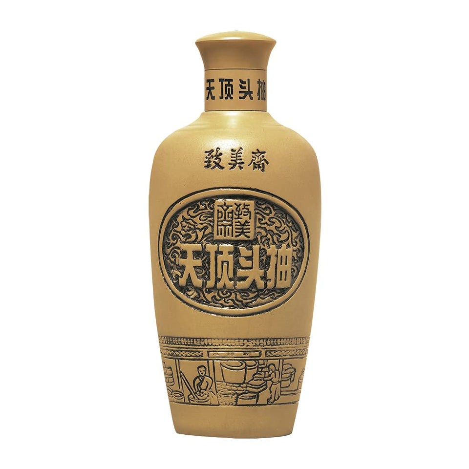 JAMMY CHAI superior first press soy sauce bottle in ceramic highlights rich umami for stir-fries.
