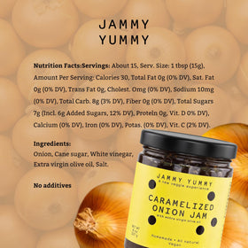 Jammy Yummy Onion Jam ingredients visual highlighting simple, natural components for a clean pantry.