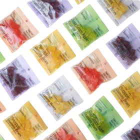 Jammy's Peach Gummy Bears kids-friendly snack in a box.