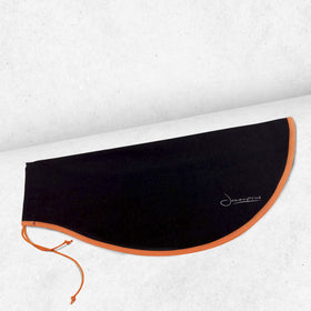 Jamonprive ham cover stitch border detail adds subtle style.