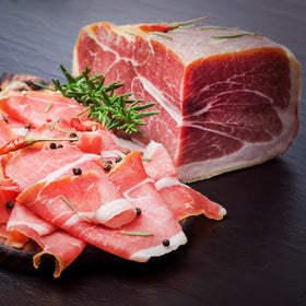Jamonprive Serrano ham gift pack highlighting premium presentation