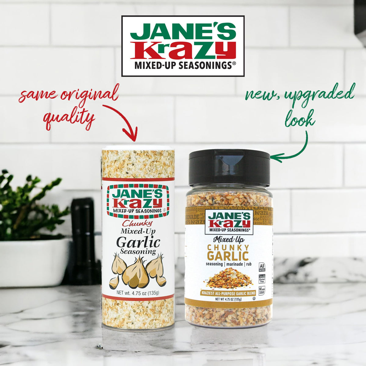 Jane's Krazy Chunky on pizza and pasta adds aroma with a savory lift