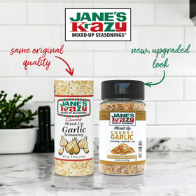 Jane's Krazy Chunky on pizza and pasta adds aroma with a savory lift
