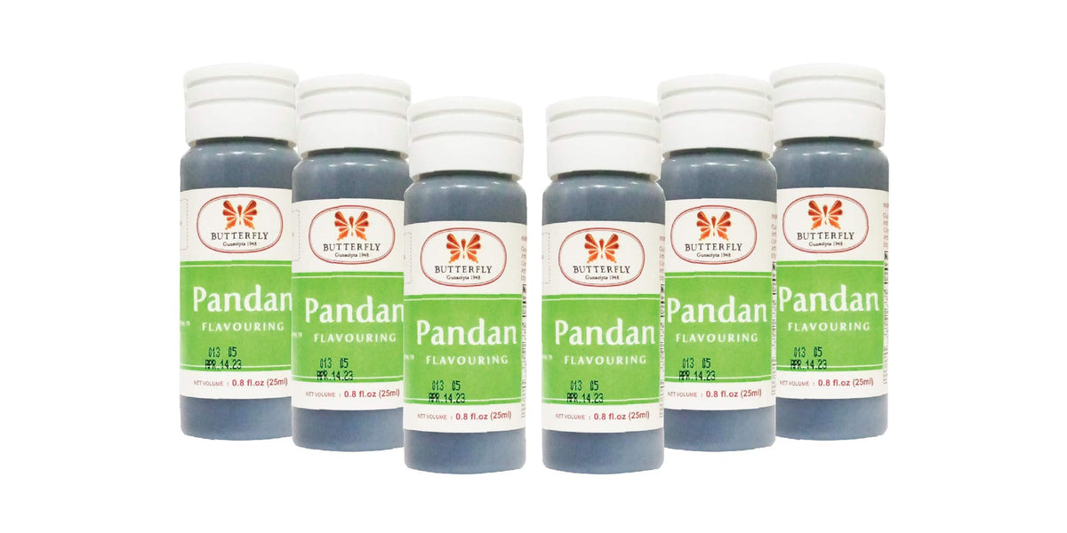 Home kitchen scene with Jans Butterfly Paste Pandan ready for use