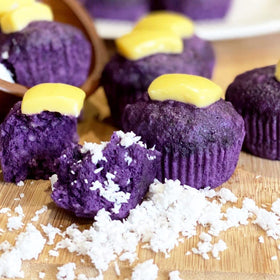 Jans Ube Condensed Milk pantry staple image in kitchen