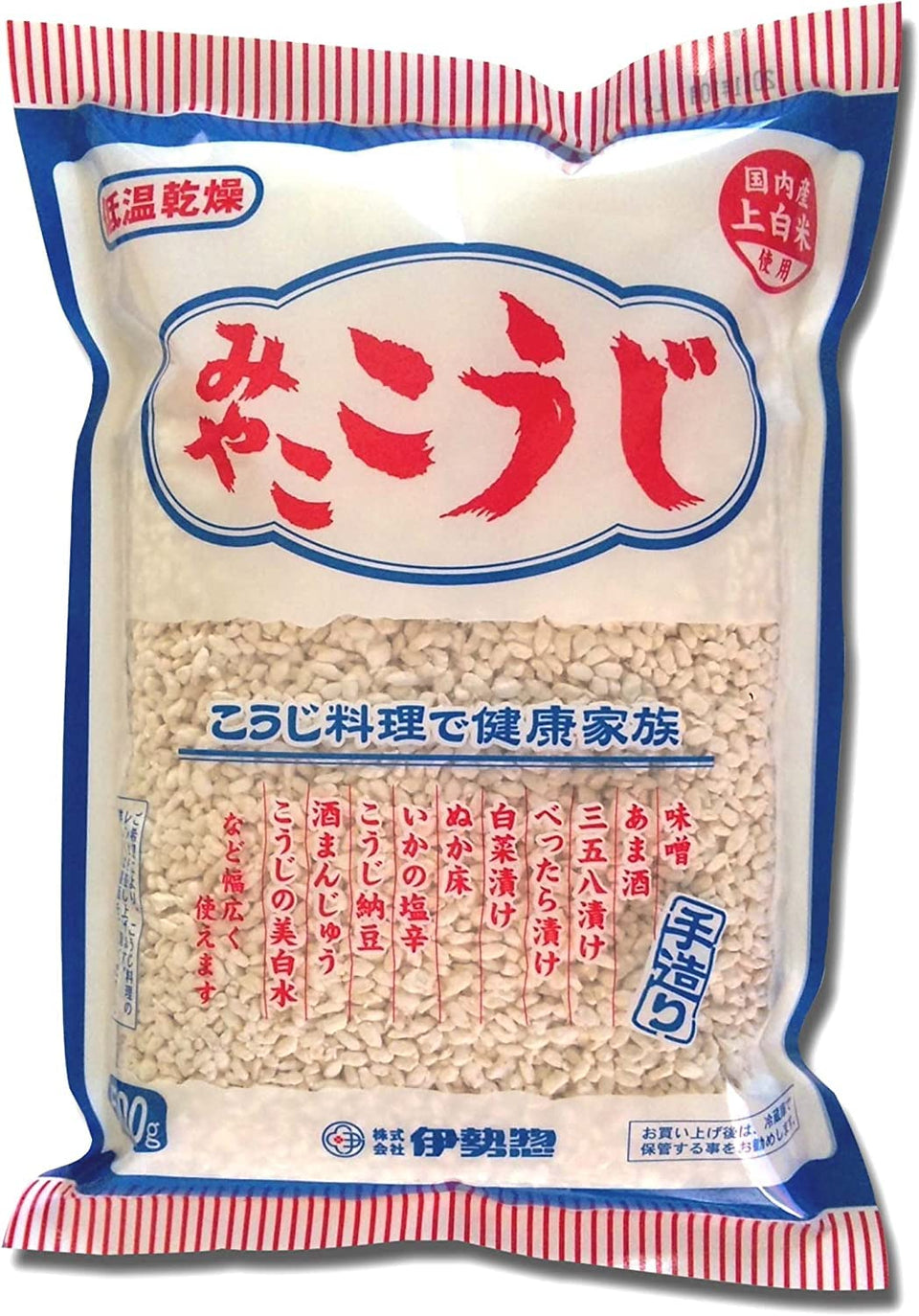 Japanese Decor Sakura Miyako Koji 500g packaging for easy home fermentation.