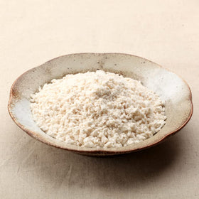 Miyako Koji in a bowl ready to start a fermentation batch at home.