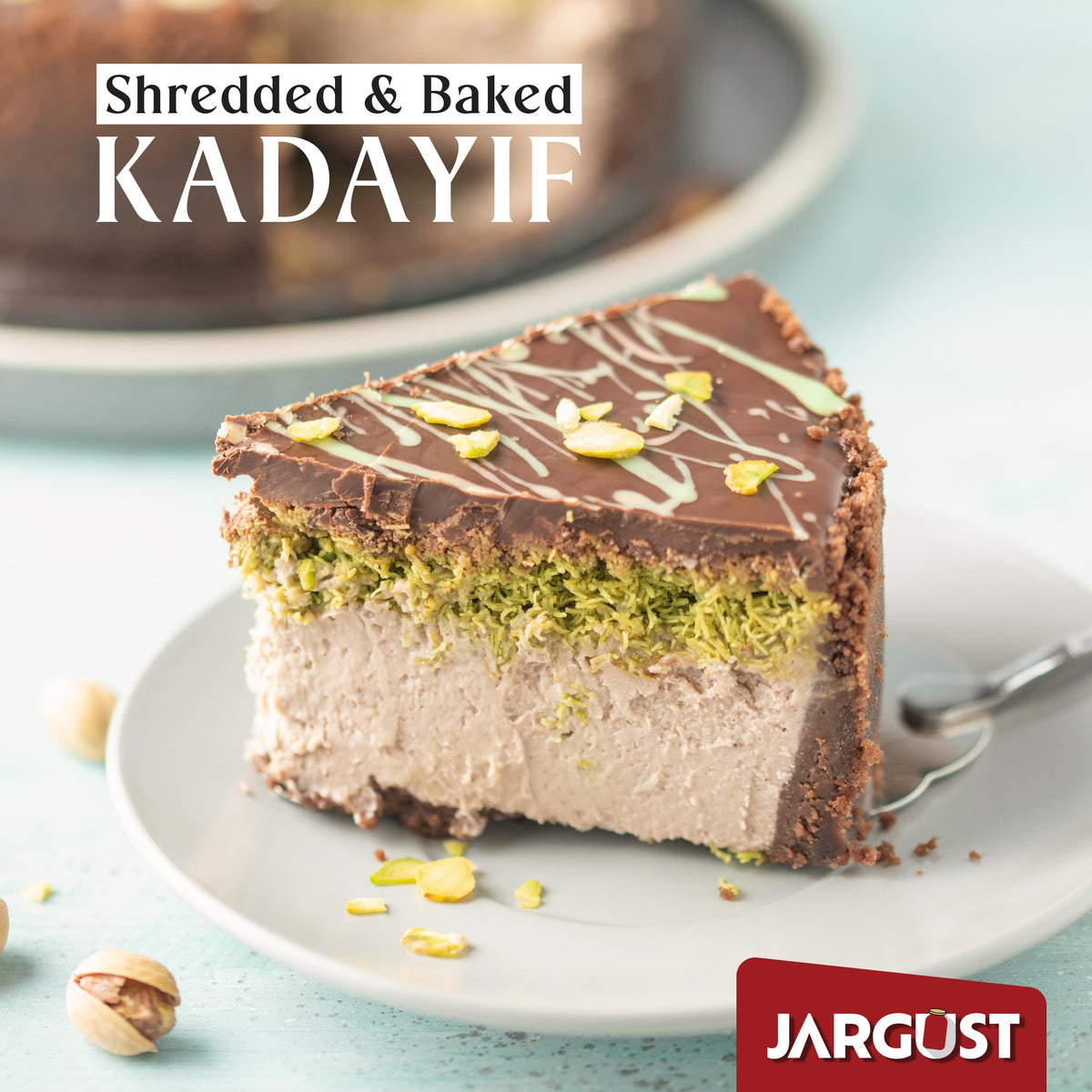 Jargust shredded kataifi ideal for Dubai pistachio dessert and other sweets