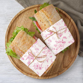 JarThenaAMCS greaseproof and waterproof wax paper keeps surfaces clean during food prep