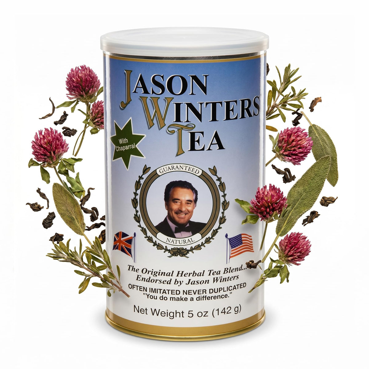 Jason Winters Classic Blend loose leaf tea for refined flavor.