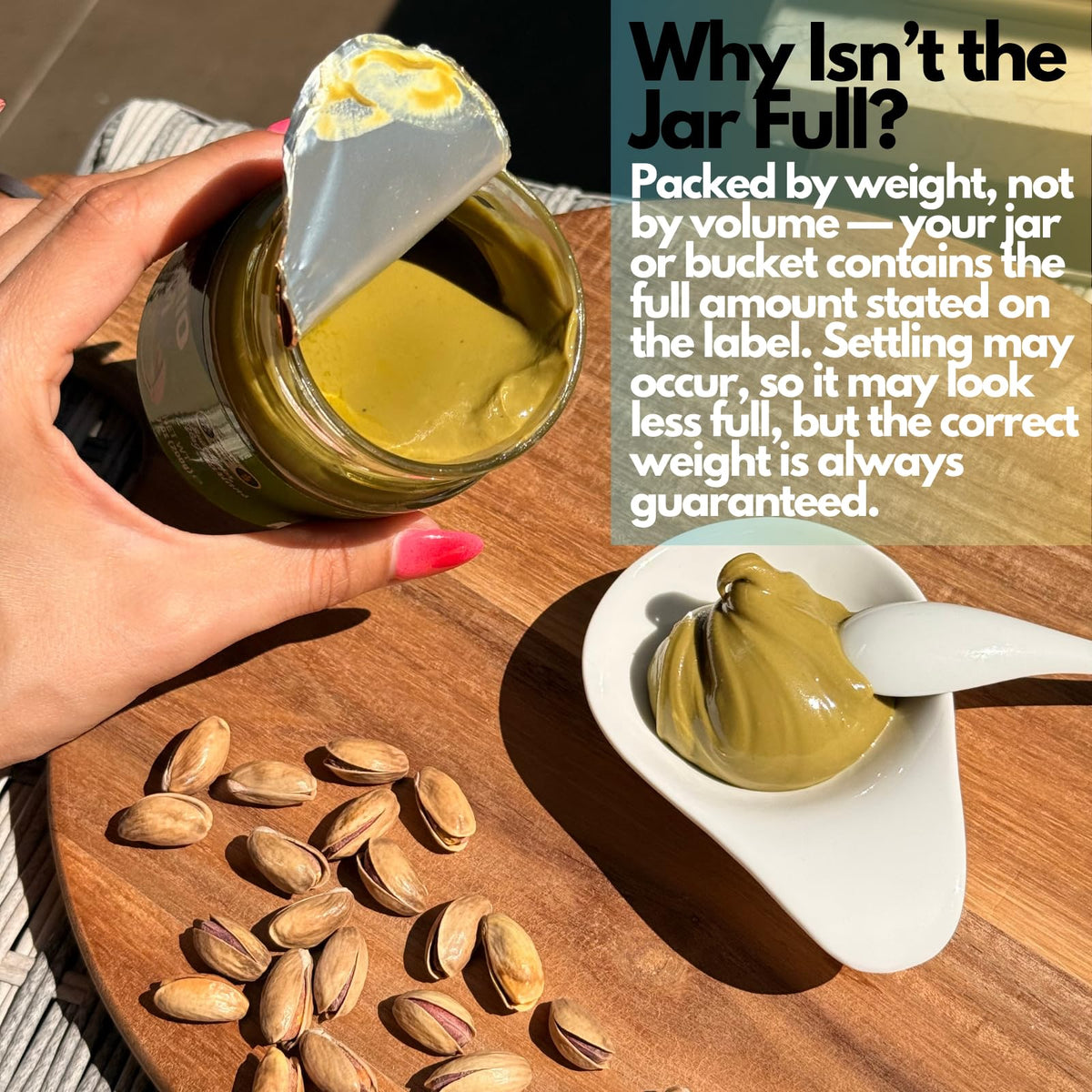 Jatisse Pistachio Cream used in Dubai chocolate bar ideas for filling.
