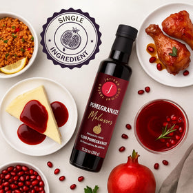 Jatisse Pomegranate Molasses makes a versatile dipping sauce for breads and dips.