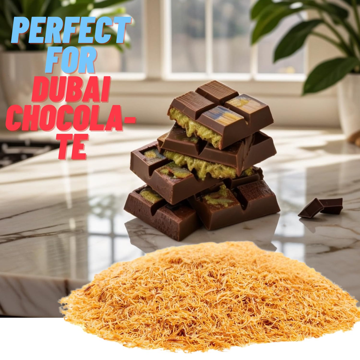 Jatisse traditionally made in Turkey vegan kataifi uses simple ingredients.
