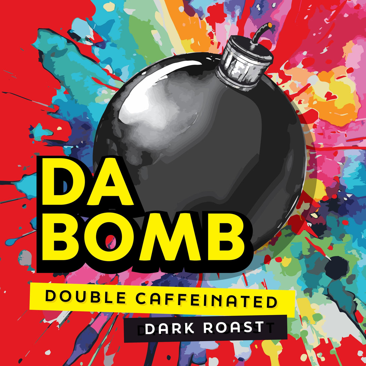 Java Factory Da Bomb pods inside box showing 80-count value