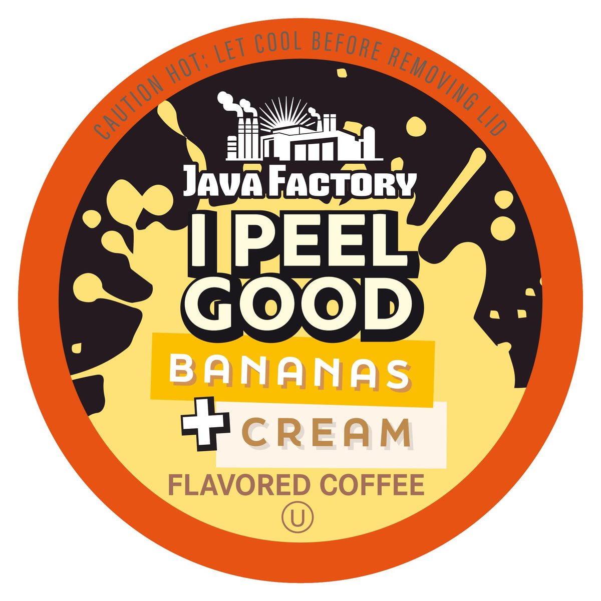 Java Factory Peel Good Banana Cream packaging highlights bold flavor and gift-ready appeal