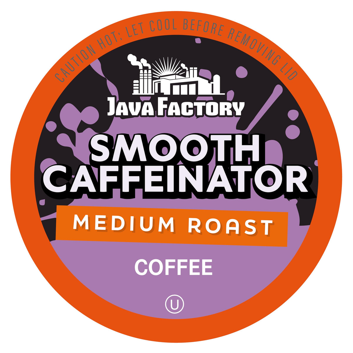 Java Factory Smooth Caffeinator pods box ready for quick, convenient morning brews