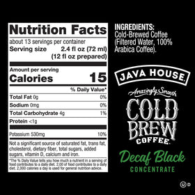 Java House arabica blend image emphasizes premium flavor