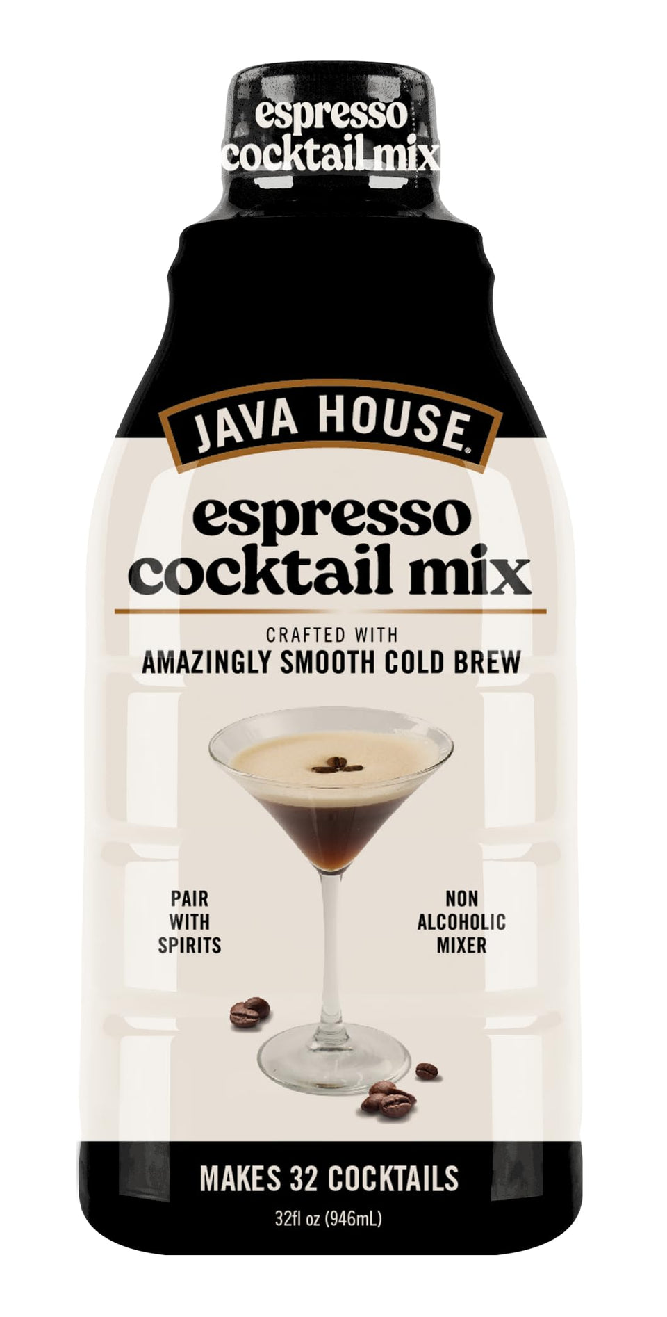 Java House cold brew pour—smooth base for quick cocktails.