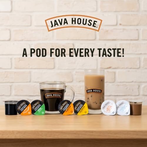 Java House Colombian medium roast pods pack for quick coffee