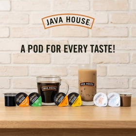 Java House Colombian medium roast pods pack for quick coffee